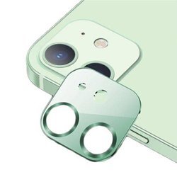 USAMS GLASS FOR IPHONE 12 CAMERA METAL GREEN