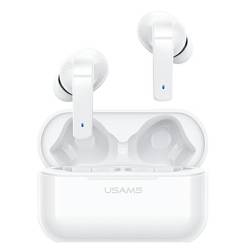 USAMS SŁUCHAWKI BLUETOOTH 5.0 TWS LY SERIES ANC BEZPRZEWODOWE BIAŁY /WHITE BHULY06