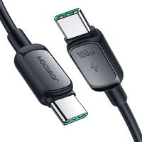 USB C - USB C CABLE 100W 1.2M JOYROOM S-CC100A14 - BLACK
