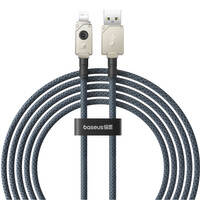 USB CABLE - LIGHTNING BASEUS UNBREAKABLE 2.4A 480MBPS 2M - WHITE