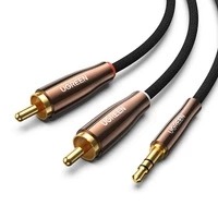 Ugreen cable audio cable 3.5 mm mini jack (male) - 2RCA (male) 2m copper (AV170)