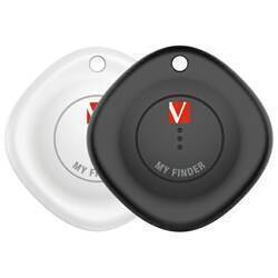 Verbatim My Finder Bluetooth czarny       biały/black white - urządzenie do śledzenia 2szt MYF-02 32131