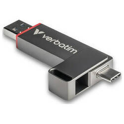 Verbatim Pendrive 256GB USB-A/USB-C Dual  QuickStick 32041