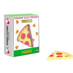 WIRELESS INDUCTIVE CHARGER IN THE SHAPE OF PIZZA SLICES