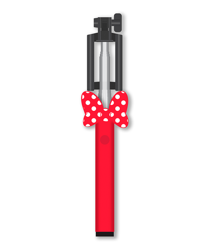 WIRELESS SELFIE STICK DISNEY DISNEY MINNIE RED