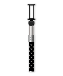 WIRELESS SELFIE STICK DISNEY MICKEY SMALL HEAD BLACK