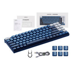 Wireless mechanical keyboard UGREEN KU102 BT (Blue)