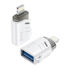 XO Adapter NB256A OTG USB - Lightning White