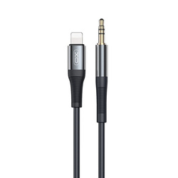 XO Audio Cable NB -R193A JACK 3.5mm - Lightning 1.0 m black