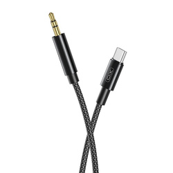 XO Audio Cable NB-R211B USB-C-Jack 3.5mm 1.0 m black