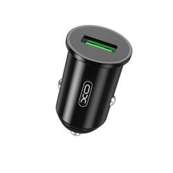 XO CC35 QC 3.0 18W 1x USB car charger black