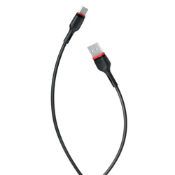 XO NB-P171 USB cable-USB-C 1.0 m 2.4A black