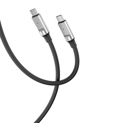 XO NB-Q252B USB-C-USB-C 1.0 M 60W black cable