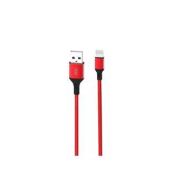 XO NB143 USB - Lightning 2.0 m 2.4A red