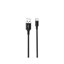 XO NB143 USB cable - USB -C 2.0 m 2.4A black