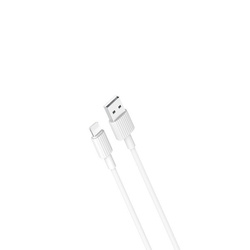 XO NB156 USB - Lightning 1.0 m 2.4A white