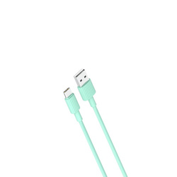 XO NB156 USB cable - USB -C 1.0 m 2.4a green