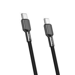 XO NB183B PD USB-C-USB-C 1.0M 60W black cable