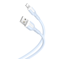 XO NB212 USB cable - Lightning 1.0 m 2.1a blue