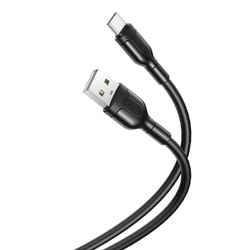 XO NB212 USB cable - USB -C 1.0 m 2.1A black