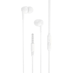 XO Wired headphones EP37 Jack 3.5mm White