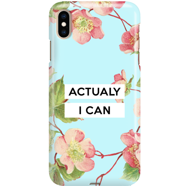 FUNNY CASE ACTUALY I CAN OVERPRINT IPHONE XS MAX - EAN: 1000000242065 -  monstelo