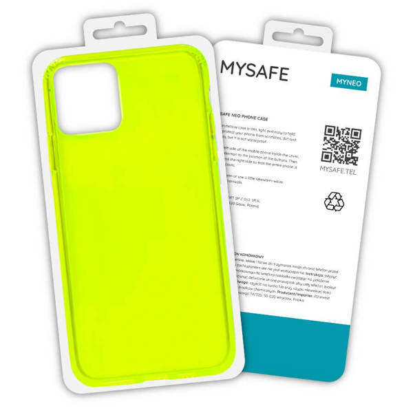 [5 + 2] MYSAFE CASE NEO IPHONE X/XS YELLOW BOX