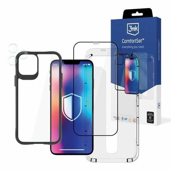 3MK COMFORT SET 4IN1 IPHONE 11 PRO MAX 6.5 "A SET OF 4IN1 PROTECTIVE ACCESSORIES