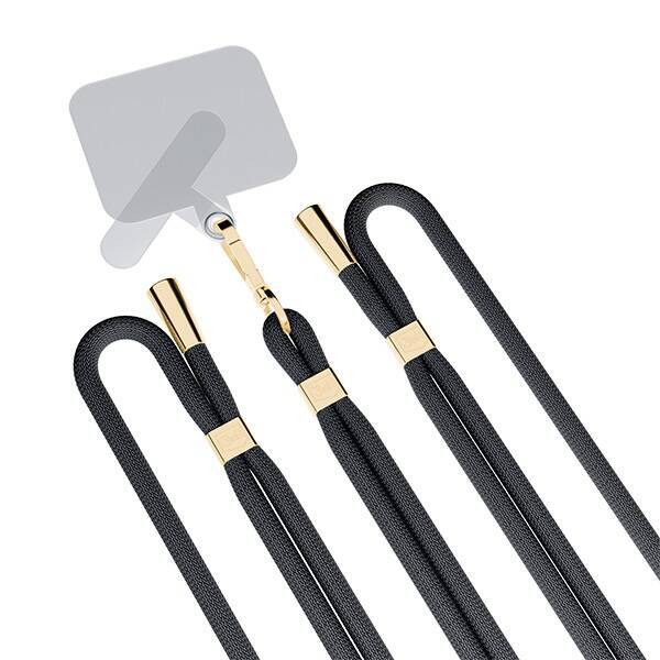 3MK EasyClip Black (gold) Smycz do telefonu