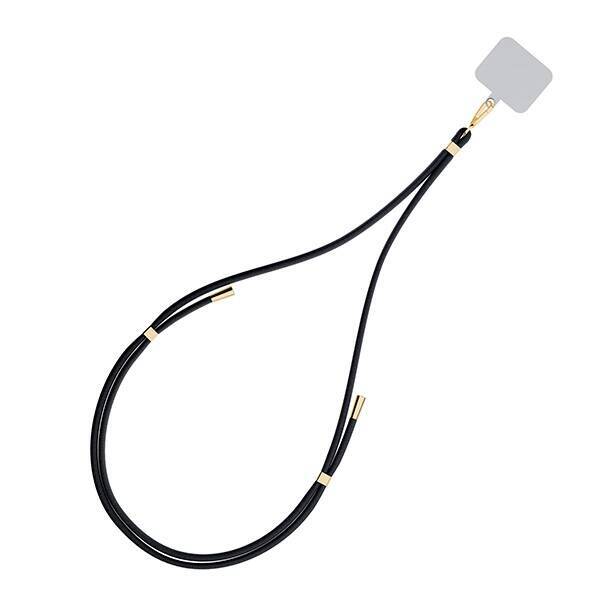 3MK EasyClip Black (gold) Smycz do telefonu