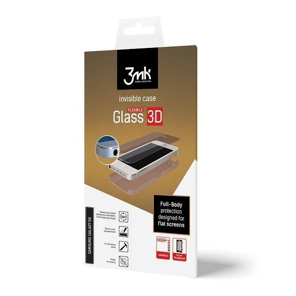 3MK FLEXIBLEGLASS 3D SAM G920 S6 HYBRID GLASS+FOIL