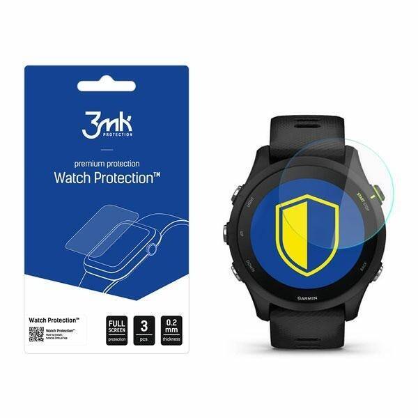 3MK FLEXIBLEGLASS GARMIN FORERUNNER 255 WATCH HYBRID GLASS