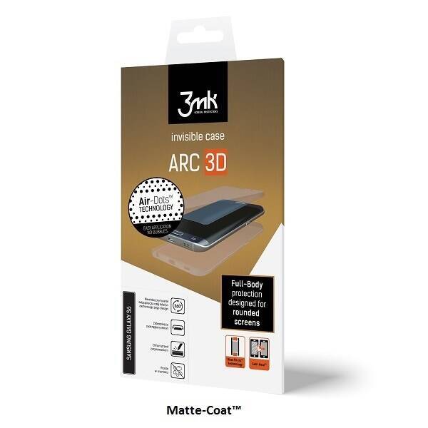 3MK FOIL ARC 3D FULLSCREEN SAM G955 S8+, MATTE, FRONT, REAR, SIDES