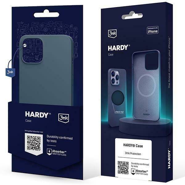 3MK HARDY CASE IPHONE 15 PRO MAX 6.7 "BLUE / ROYAL BLUE MAGSAFE