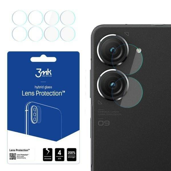 3MK LENS PROTECT ASUS ZENFONE 9 CAMERA PROTECTION 4 PCS