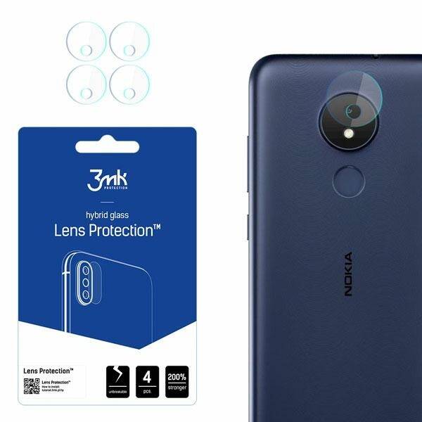 3MK LENS PROTECT NOKIA C21 CAMERA PROTECTION 4 PCS