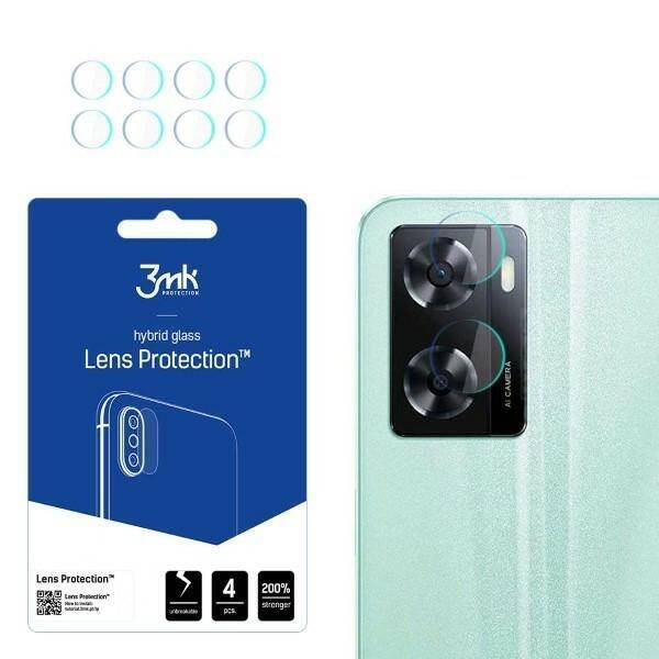 3MK LENS PROTECT OPPO A57 4G / 5G / A57E / A57S CAMERA LENS PROTECTION 4 PCS