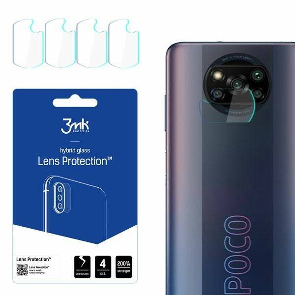 3MK LENS PROTECT XIAOMI POCO X3 PRO CAMERA LENS PROTECTION 4 PCS