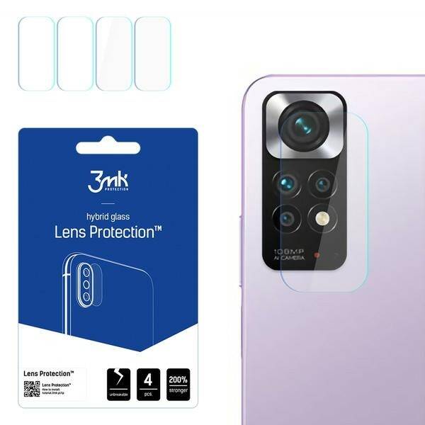 3MK LENS PROTECT XIAOMI REDMI NOTE 11S 4G CAMERA PROTECTION 4 PCS