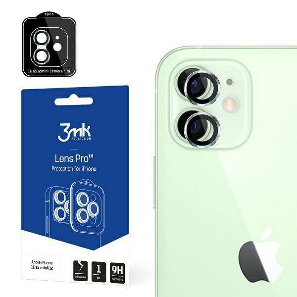 3MK LENS PROTECTION PRO IPHONE 11/12/12 MINI CAMERA LENS PROTECTION WITH MOUNTING FRAME 1 PCS.