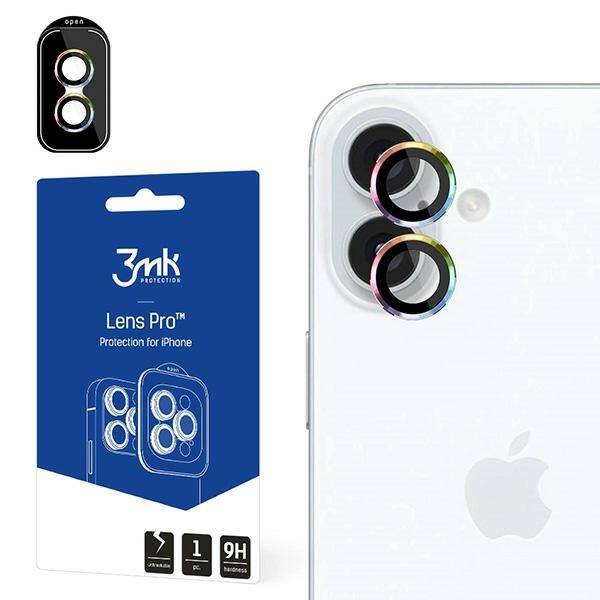 3MK Lens Protection Pro iPhone 16/ 16 Plus Rainbow