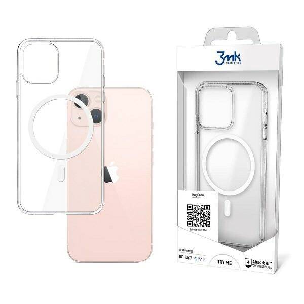 3MK MAGCASE IPHONE 12/12 PRO TRANSPARENT