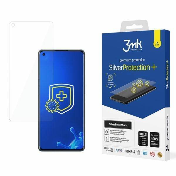 3MK SILVER PROTECT+ OPPO RENO 6 PRO 5G PEPM00 ANTYMIKROBE FOIL MOUNTED WET