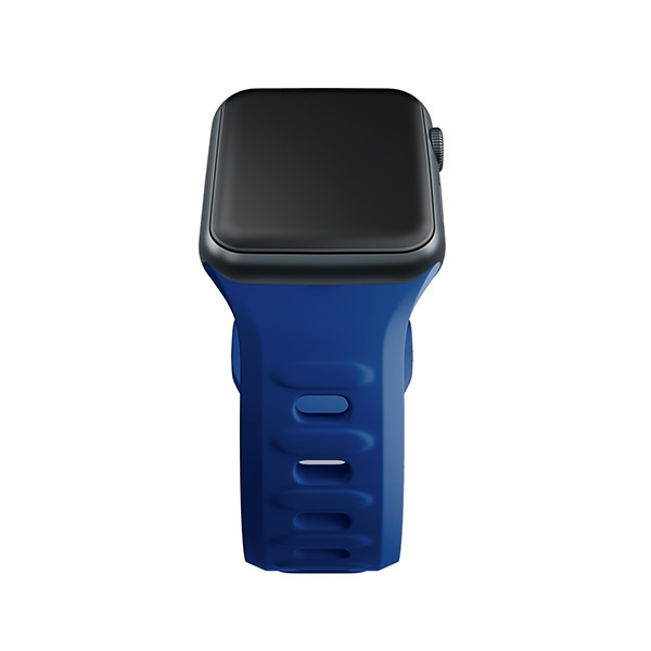 3MK Silicone Watch Strap Niebieski/Blue dla Apple Watch 42/44/45/49mm