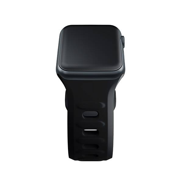 3MK Silicone Watch Strap czarny/black dla Apple Watch 38/40/41mm