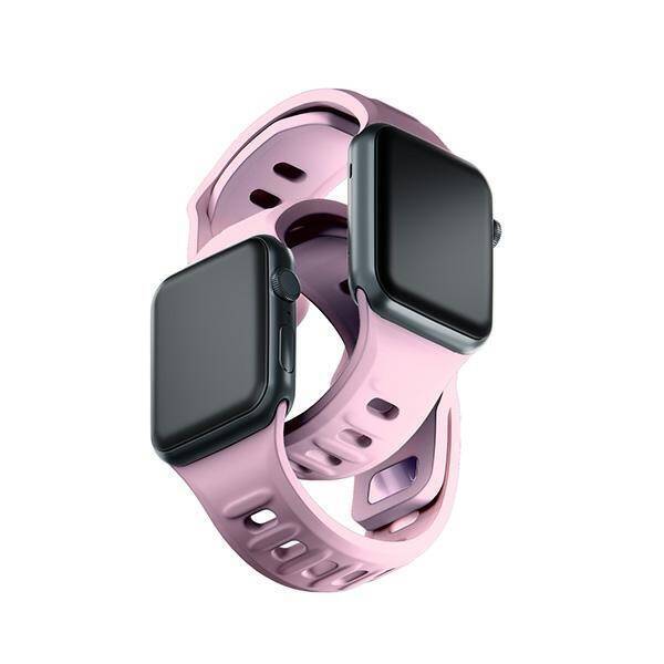 3MK Silicone Watch Strap różowy/powder pink dla Apple Watch 38/40/41mm