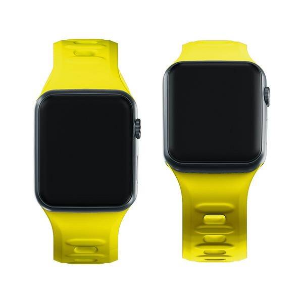 3MK Silicone Watch Strap żółty/yellow dla Apple Watch 38/40/41mm