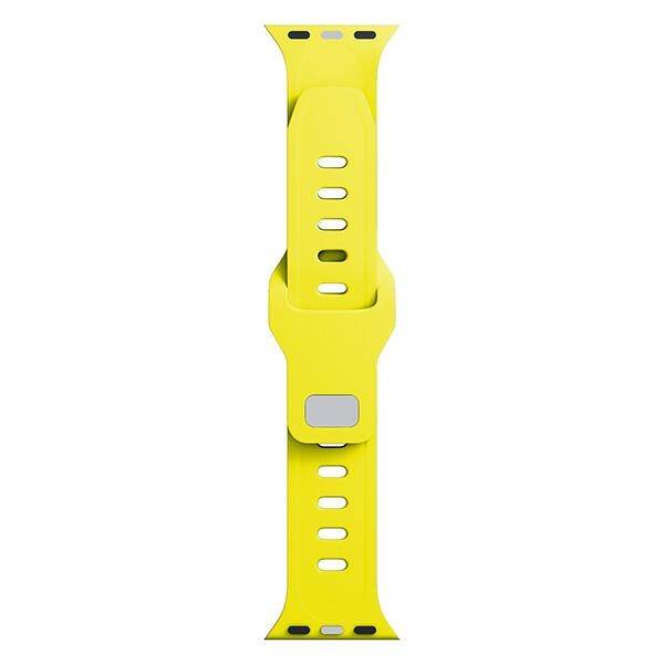 3MK Silicone Watch Strap żółty/yellow dla Apple Watch 38/40/41mm