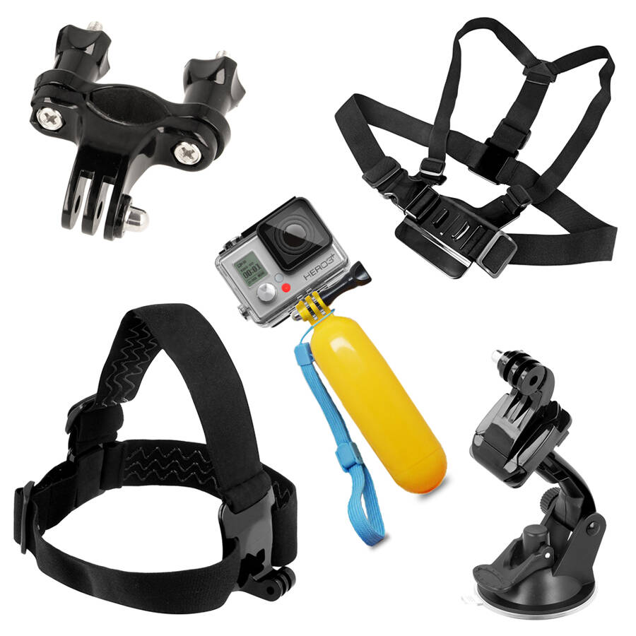 9 IN 1 ACCESSORIES SET FOR GOPRO HERO 4 3 3+ 2 1