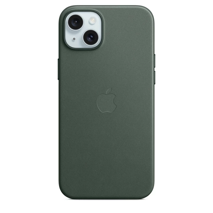 APPLE FINEWOVEN CASE MT4F3ZM/A IPHONE 15 PLUS EVERGREEN ORIGINAL SEAL